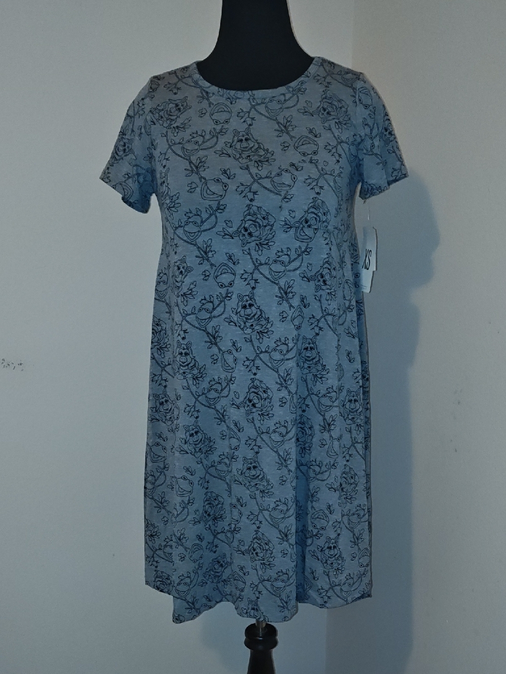 LuLaRoe Muppets Carly Trapeze Dress